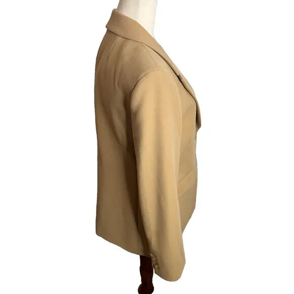 J.Crew $258 Madelyn Blazer Four Season Stretch Hthr Saddle Size 6 CC289 - Picture 7 of 12